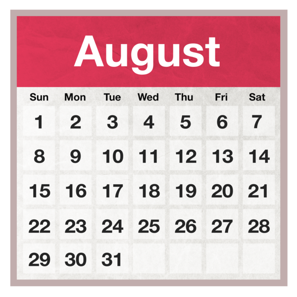 August 2021