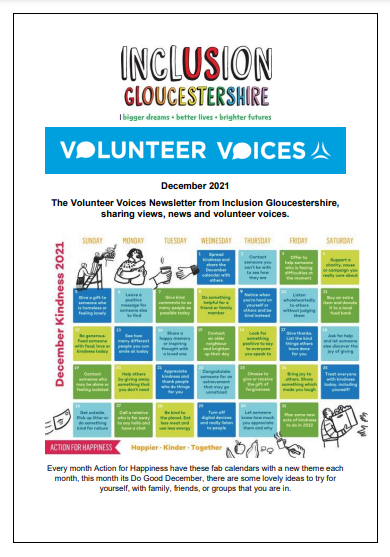Front Cover December Newsletter